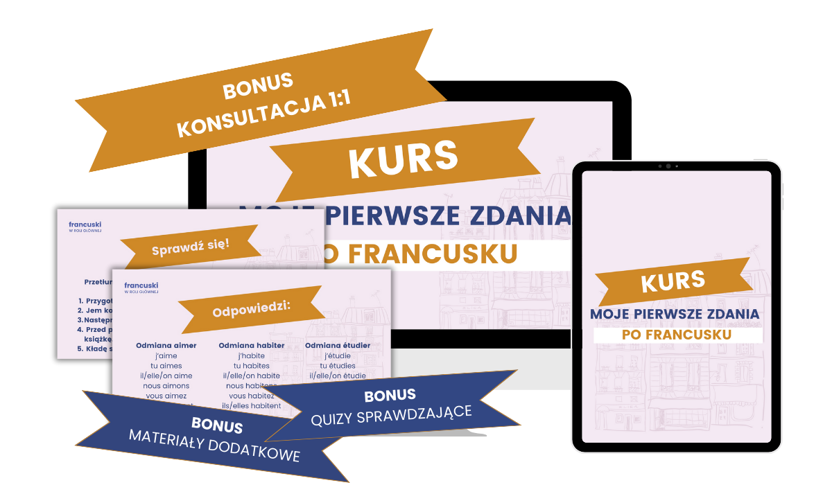 KURS MOJE PIERWSZE ZDANIA